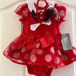 Disney Baby Minnie Mouse Dress and Headband